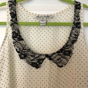 Sheer pattern tank top!